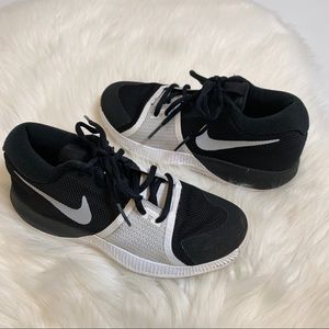 Boys youth Nike assertion mid top blank white SZ 3